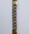 NoirLux Dual Tone Braided Silver Men`s Bracelet