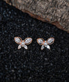 Lucentezza Farfalla Butterfly Italian Silver Studs