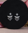Celestia Nocturne Starburst CZ Silver Studs