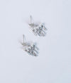 Celestia Nocturne Starburst CZ Silver Studs