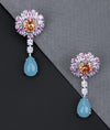 Oranique Frost CZ earrings