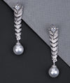 Pearlisha Drop CZ earrings
