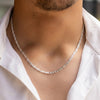 925 Sterling Silver Rolo Chain for Men