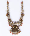 Divya Grace Gold Plated Silver Temple Necklace