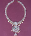 Velsha Jade Sparkle CZ Necklace