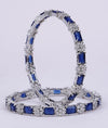 Azure Gleam Bangles