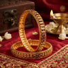 925 Silver Nooraya Gold Plated Traditional Bangles for Women