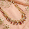 925 Silver Party Wear CZ Long Necklace for Women