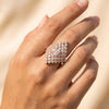 925 Silver Italian Party Wear Prism Ring for Women