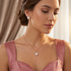 925 Sterling Silver Shine Party Wear Pendant Set for Women