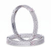 925 Silver Vethira CZ Party Wear Bangles for Women