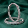 925 Silver Vethira CZ Party Wear Bangles for Women