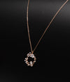 Rosavelle Bloom Pendant CZ Set