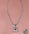 Sanvika Hridaya CZ Long Necklace