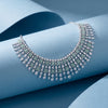 925 Silver CZ Party Wear Necklace for Women