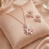 Palmyra Blush Italian Pendent Set