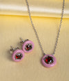 Raagya Crimsonlight CZ Pendant Set
