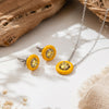 Yamika Sunshine CZ Pendant Set