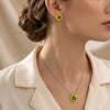Arohini Sunflare CZ Pendant Set