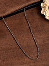 925 Sterling Silver Oxidised Twisted Rope Chain for Men