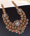925 Silver Victorian Antique Long Bridal Necklace
