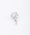 925 Sterling Silver Panther Glow CZ Brooch
