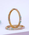 Elara Ocean CZ Bangle