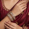 925 SIlver Diwesha Frost Victorian Bangles for Women