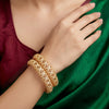 925 Sterling Silver Heritage Filigree Temple Bangle