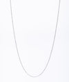 925 Sterling Silver Silk Glow Rhodium Finish Chain