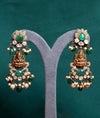 925 Sterling Silver Lakshmi Temple Earrings  