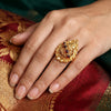 925 Sterling Silver Heritage Floral Temple Ring