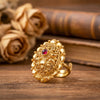 925 Sterling Silver Royal Marquise Temple Ring