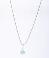 925 Sterling Silver Sky Charm Plain Silver Chain