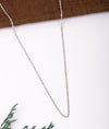 925 Sterling Silver Silk Glow Rhodium Finish Chain
