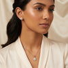 925 Sterling Silver Glitz Italian Party Wear Pendant Set