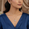 925 Sterling Silver Stellar Spark Pendant Set