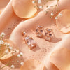 925 Sterling Silver Blush Glow Italian Pendant Set