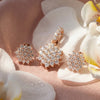 925 Sterling Silver Starburst Glow Party Pendant Set