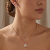 925 Sterling Silver Heart Party Pendant Set for Women