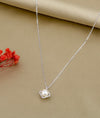 Diamonde Pearl CZ Pendant Chain