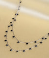 Obsidian Veil Layered Plain Chain