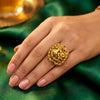 925 Silver Samriddhi Gold-Plated Ring for Women