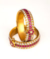 Ishanya Gold-Plated Silver Bangles