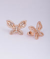 925 Sterling Silver Italian Stud Earrings for women