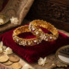 925 Silver Iraah Jadau Bangles for Women