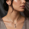 925 Silver Aaraleya Rose CZ Pendant Set for Women