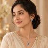 925 Silver Aarunya CZ Pendant Set for Women