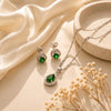 925 Silver Harita CZ Pendant Set for Women