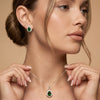925 Silver Harita CZ Pendant Set for Women